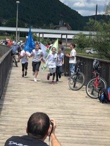 Olimpijska bakla v Straži 10